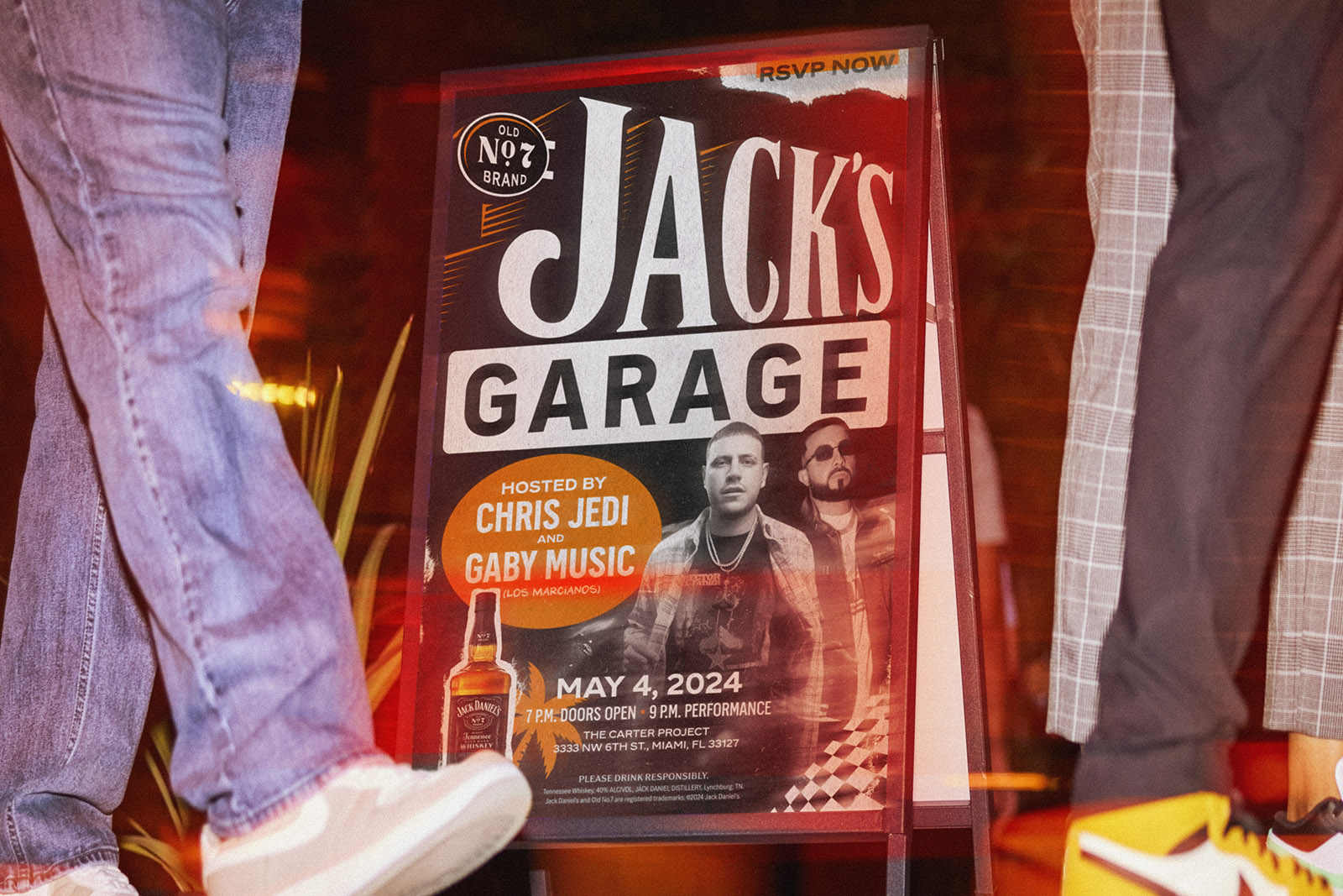 Jack's Garage - Jack Daniels - Whiskey Design